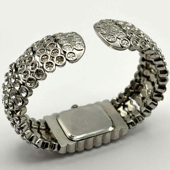 Stunning Silver Crystal Watch - Picture 4 of 4